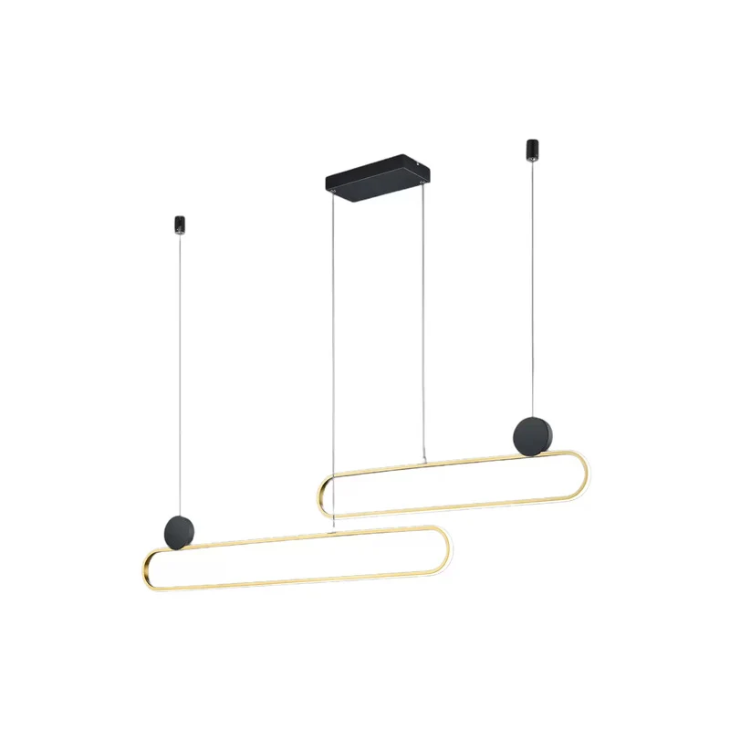 B-Ware Trio Lighting LED-Hängeleuchte Grant dimmbar CCT messing Deckenlampe Pendellampe