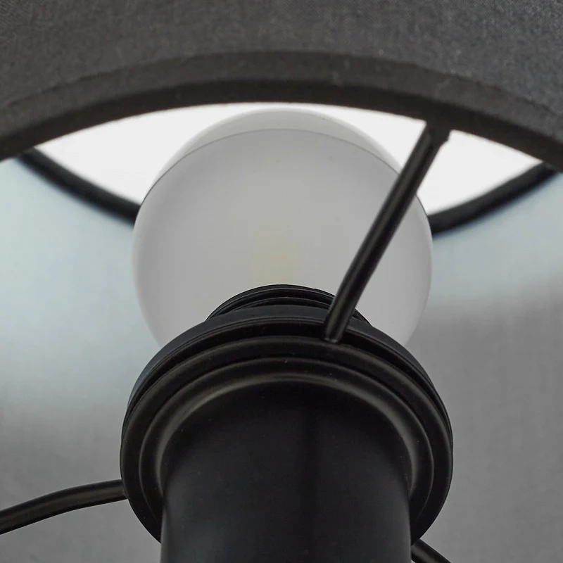 B-Ware Lindby Wandleuchte Aiden Wandlampe Leselicht Leuchte Lampe 30cm schwarz E14
