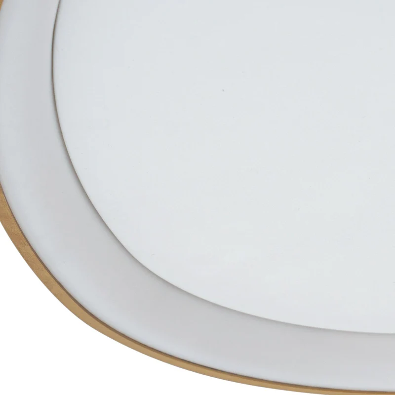 B-Ware Lucande Deckenleuchte Deckenlampe LED gold Asken dimmbar Aluminium Acryl 61 cm