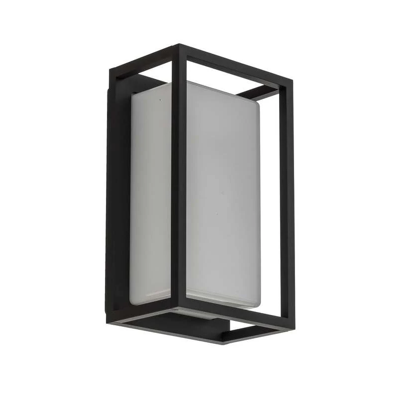B-Ware Lucande Außenleuchte Wandlampe LED Außenlampe grafit Aluminium Kunststoff warmwe