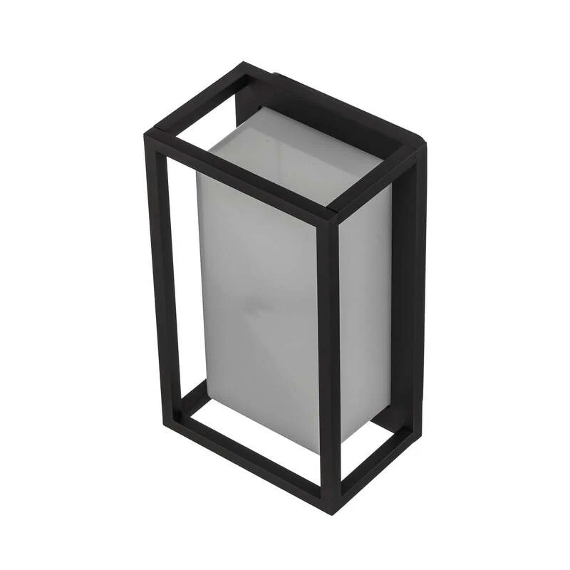 B-Ware Lucande Außenleuchte Wandlampe LED Außenlampe grafit Aluminium Kunststoff warmwe