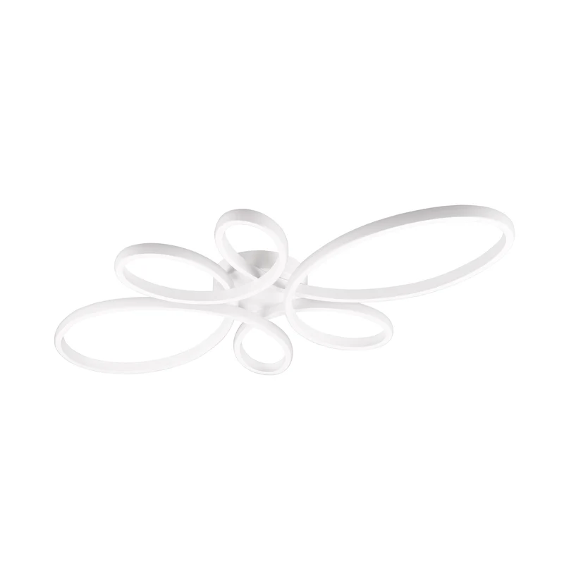 B-Ware Trio LED-Deckenleuchte Fly weiß matt 4.000 K 83 cm x 45 cm Deckenlampe Lampe
