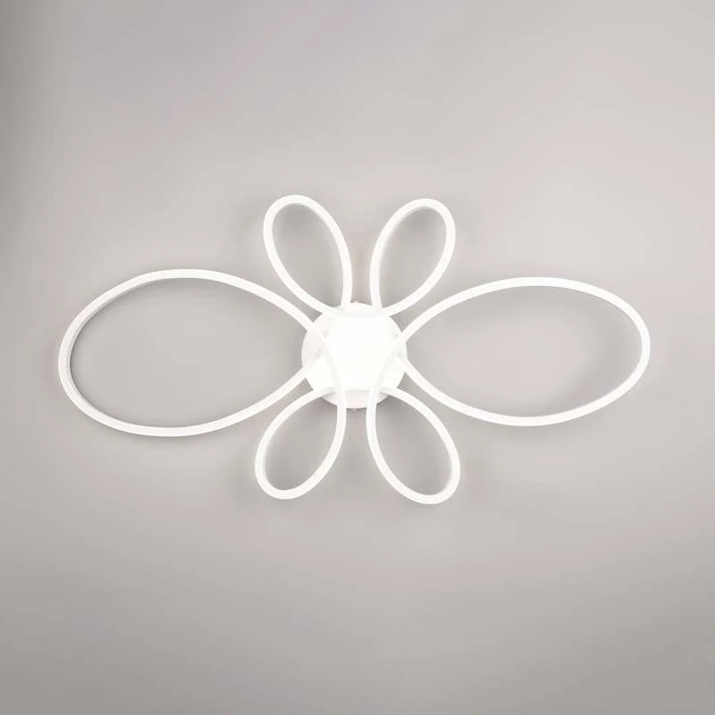 B-Ware Trio LED-Deckenleuchte Fly weiß matt 4.000 K 83 cm x 45 cm Deckenlampe Lampe