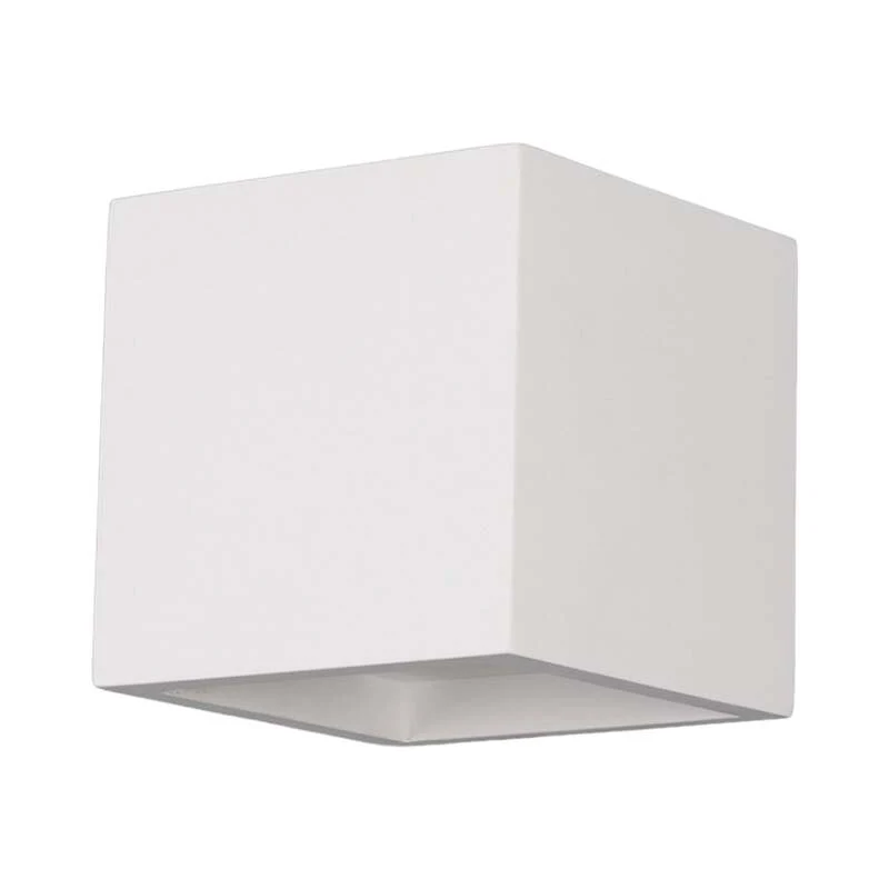 B-Ware Lindby Wandleuchte Wandlampe LED Gipsleuchte weiß Wohnraum Flur Schlafzimmer