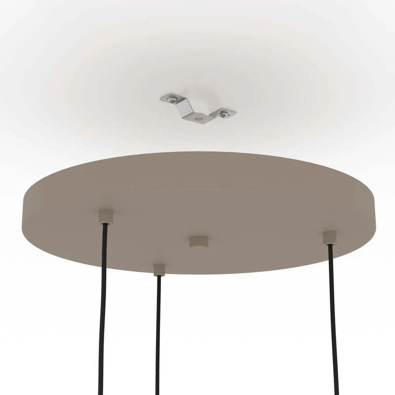 B-Ware Eglo Hängeleuchte Romazzina Ø 46 cm sandfarben Stahl Deckenlampe Lampe Leuc35