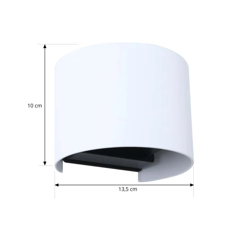 B-Ware Lindby Smart LED Wandleuchte Wandlampe Leuchte Lampe weiß WLAN Bluetooth CCT 544