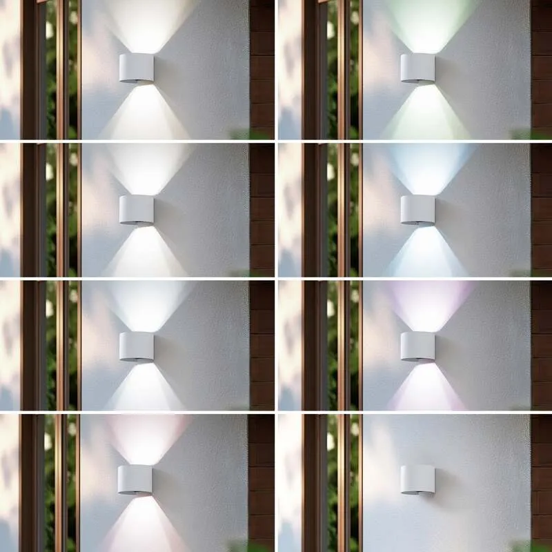 B-Ware Lindby Smart LED Wandleuchte Wandlampe Leuchte Lampe weiß WLAN Bluetooth CCT 544