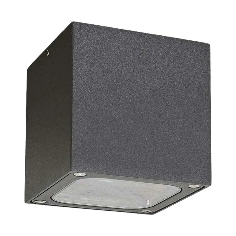 B-Ware Lucande Würfelförmige LED-Außendeckenlampe Lampe Leuchte 5W 230V Tanea, IP54