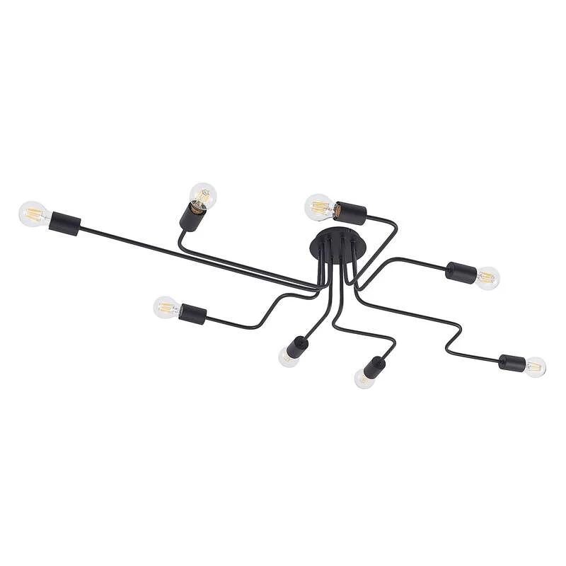 B-Ware Lindby Elimar Deckenlampe achtflammig Deckenleuchte Lampe Leuchte IP20 E27 60W