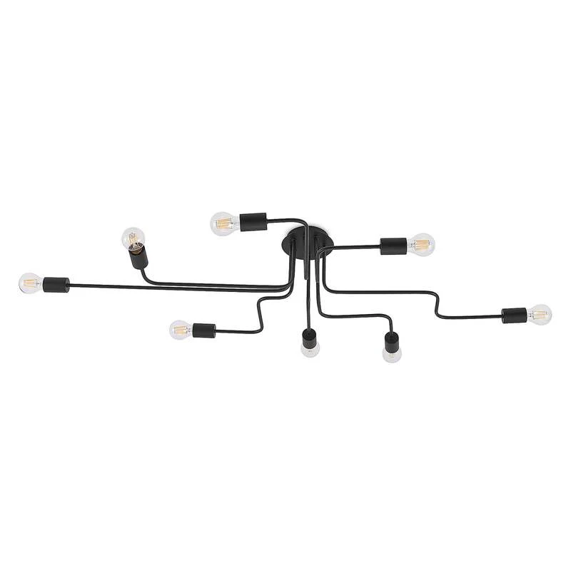 B-Ware Lindby Elimar Deckenlampe achtflammig Deckenleuchte Lampe Leuchte IP20 E27 60W