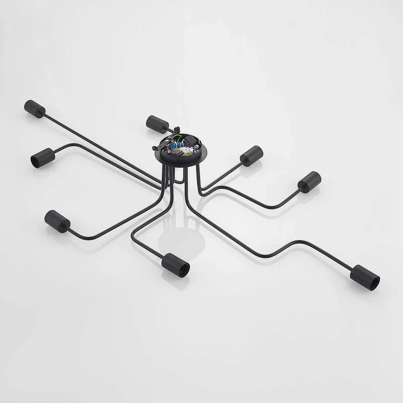 B-Ware Lindby Elimar Deckenlampe achtflammig Deckenleuchte Lampe Leuchte IP20 E27 60W