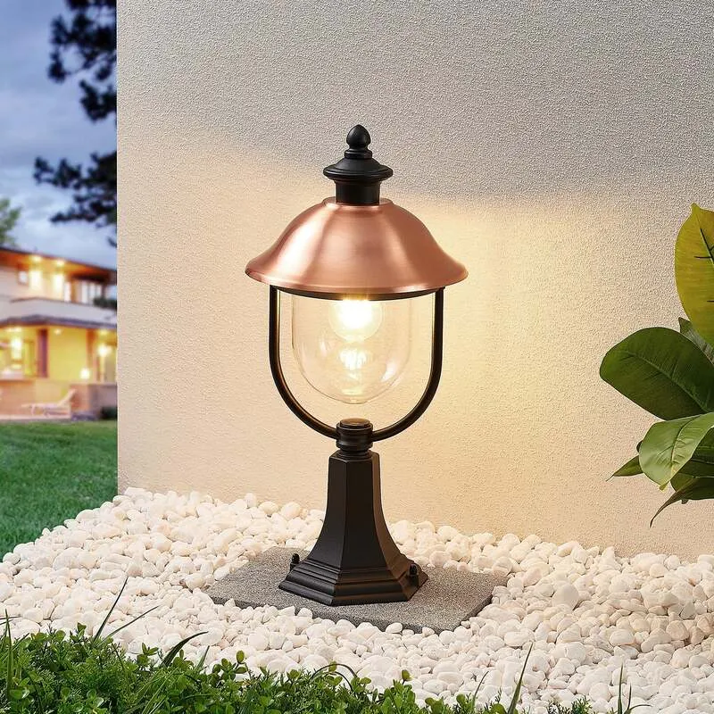 B-Ware Lindby Clint Sockelleuchte Gartenleuchte Wegeleuchte Wegelicht Laterne Lampe 225
