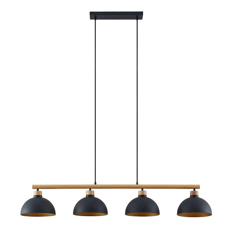 B-Ware Lindby Tirzana Hängeleuchte LED Pendelleuchte Deckenlampe Lampe Licht schwarz
