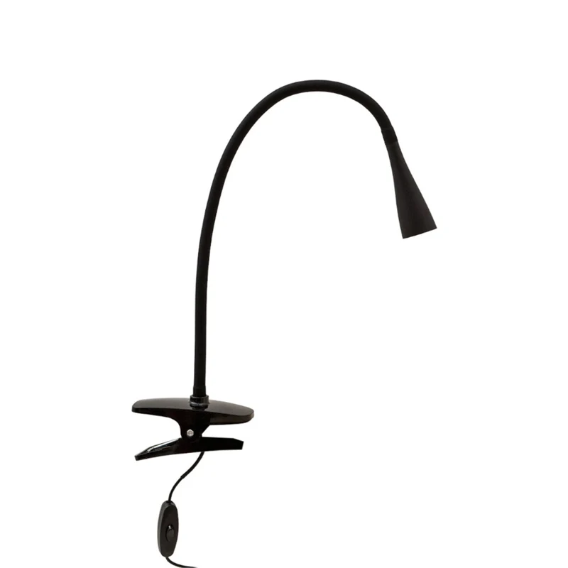 B-Ware Lindby Baris LED-Klemmleuchte Klemmlampe Leuchte Lampe Schreibtischlampe Licht