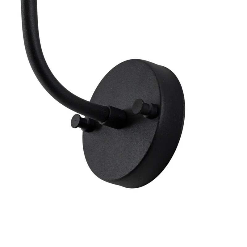 B-Ware Opviq Wandleuchte Saglam 3742 justierbar schwarz Wandlampe Lampe Leuchte Spot