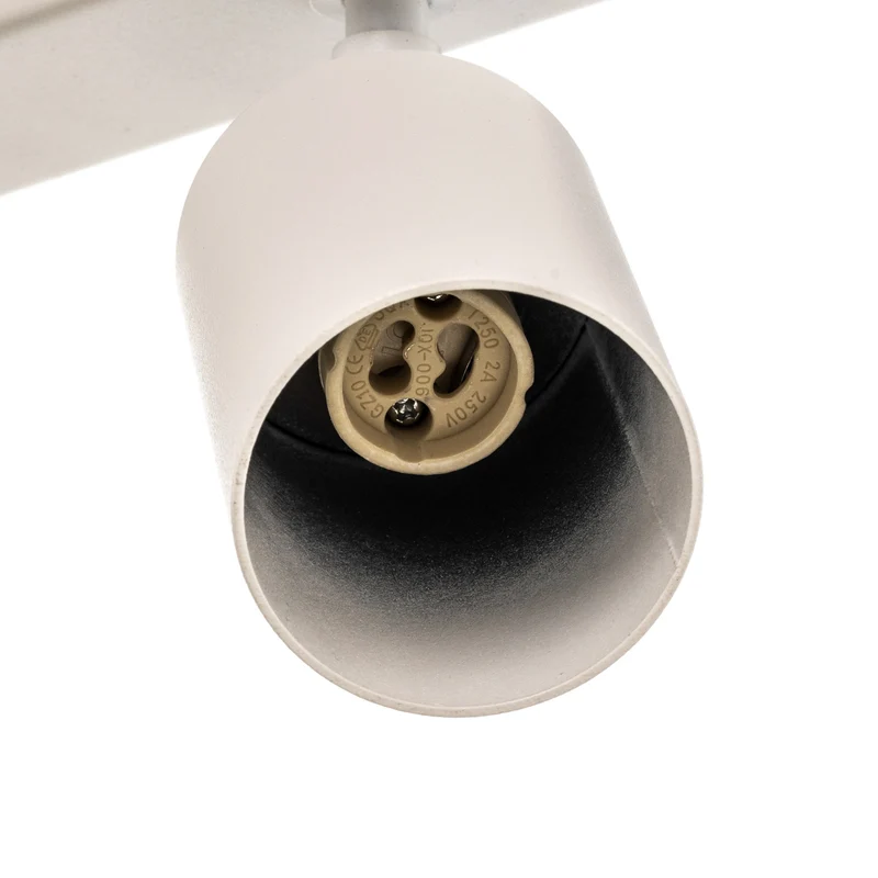 B-Ware Sigma Lighting Deckenstrahler Zoom Deckenlampe Deckenleuchte GU10 5-flammig weiß