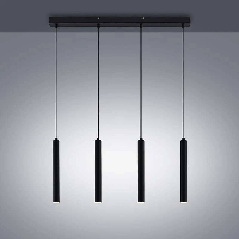 B-Ware Arcchio LED Hängeleuchte Pendelleuchte Kammeron Schwarz Eisen Leuchte Lampe735