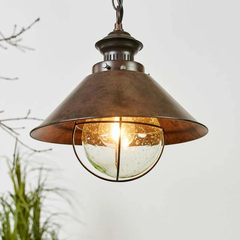 B-Ware Faro BARCELONA Hängeleuchte Hängelampe Lampe Leuchte Pendellampe Nautica Ø 26cm