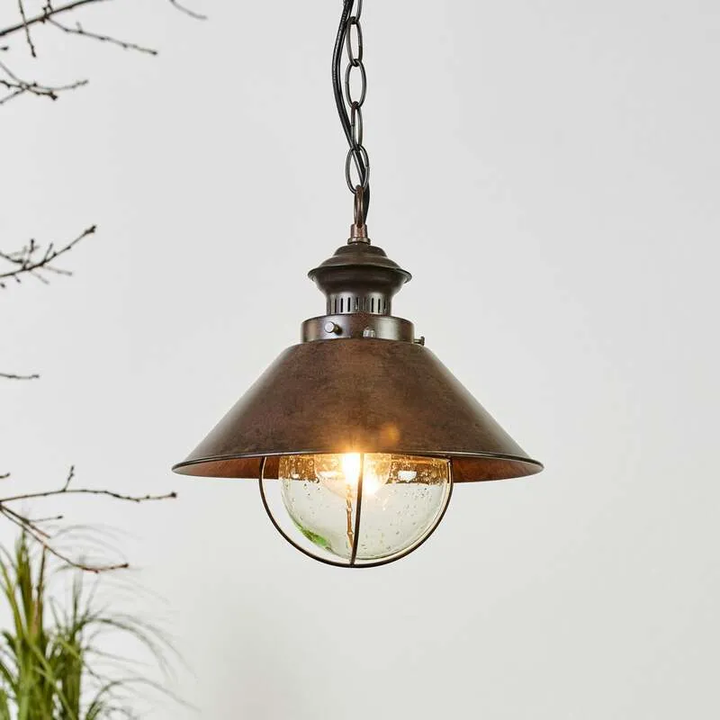 B-Ware Faro BARCELONA Hängeleuchte Hängelampe Lampe Leuchte Pendellampe Nautica Ø 26cm