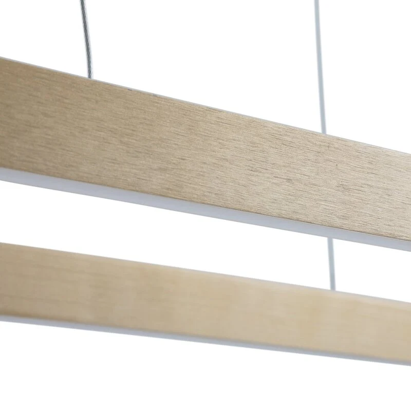 B-Ware Lucande LED Hängeleuchte Pendelleuchte Smart Melinay Gold WLAN Tuya Dimmbar186