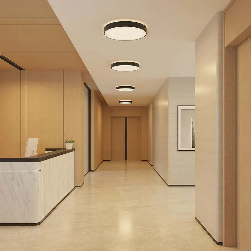 B-Ware Arcchio Pendelleuchte Hängelampe LED Schwarz Aluminium Acryl Vanida Deckenlampe