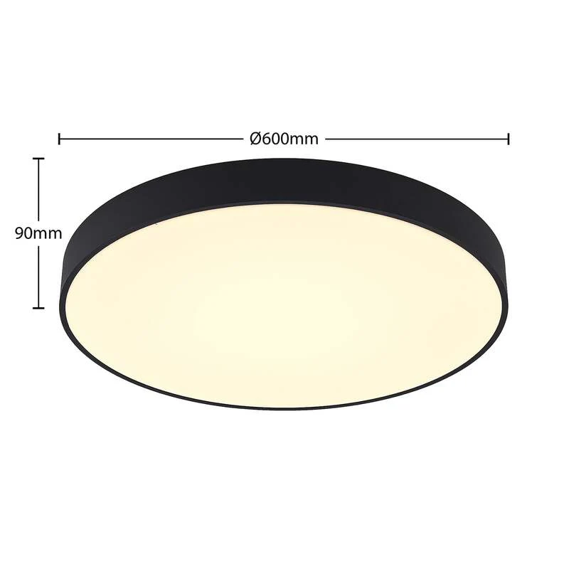 B-Ware Arcchio Pendelleuchte Hängelampe LED Schwarz Aluminium Acryl Vanida Deckenlampe