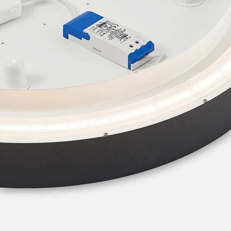 B-Ware Arcchio Pendelleuchte Hängelampe LED Schwarz Aluminium Acryl Vanida Deckenlampe