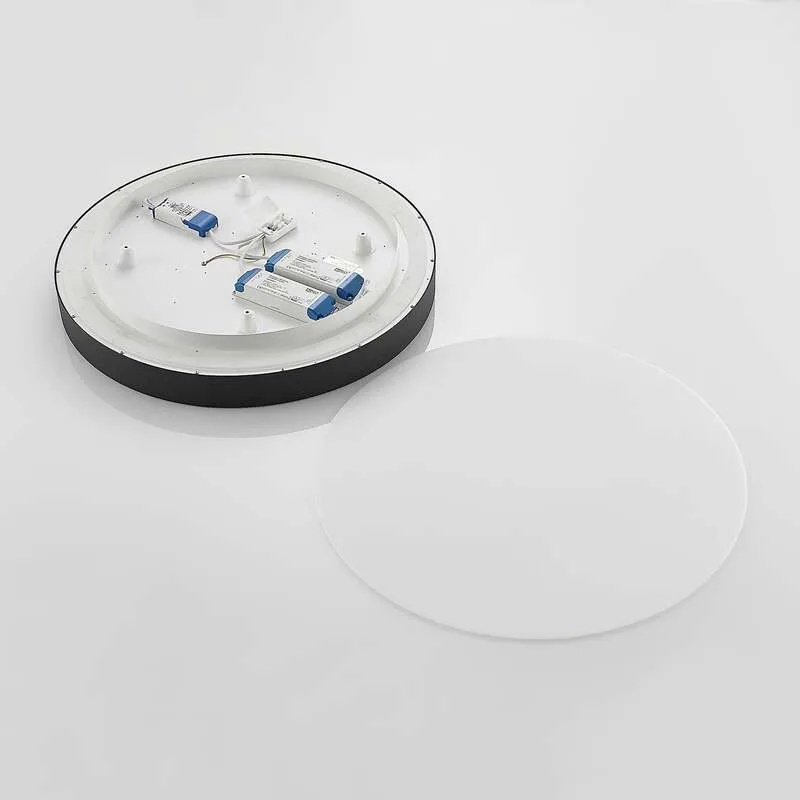 B-Ware Arcchio Pendelleuchte Hängelampe LED Schwarz Aluminium Acryl Vanida Deckenlampe