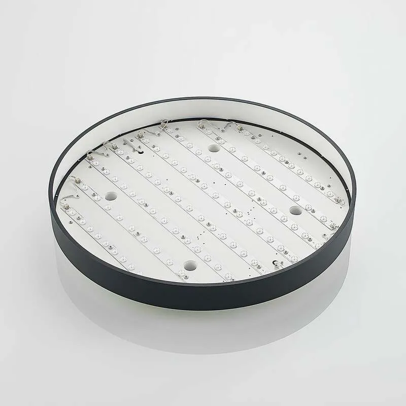 B-Ware Arcchio Pendelleuchte Hängelampe LED Schwarz Aluminium Acryl Vanida Deckenlampe