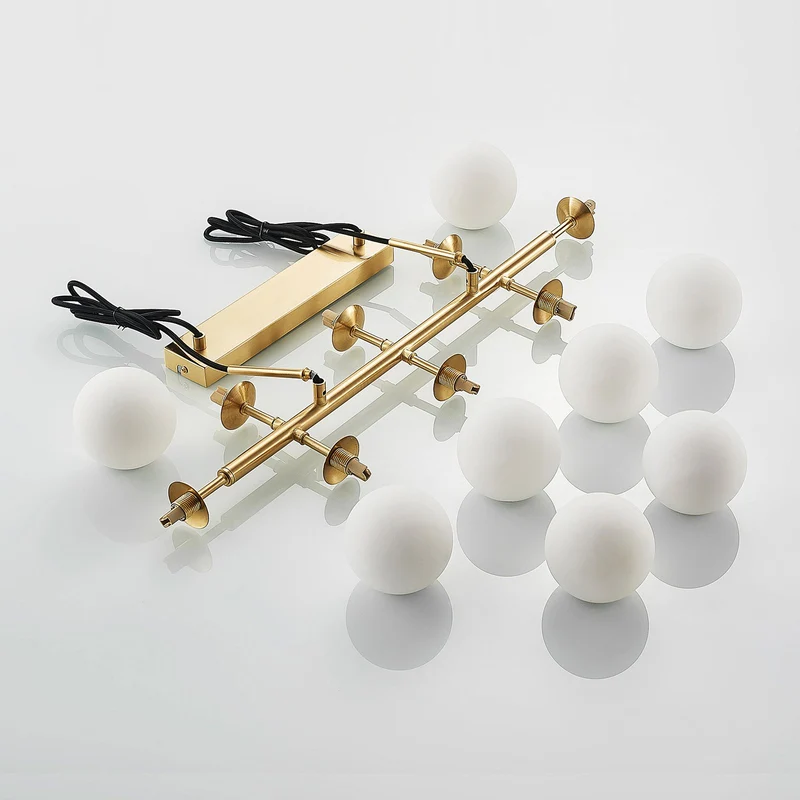 B-Ware Lindby Kiamo Hängeleuchte Pendelleuchte Deckenlampe Leuchte Glasschirme opal838