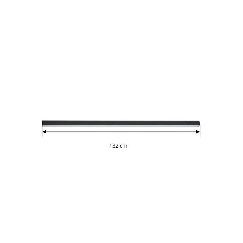 B-Ware Lucande Deckenleuchte Deckenlampe LED Teniona CCT Funktion schwarz Aluminium