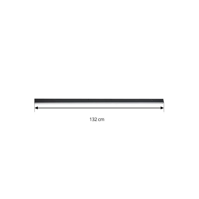 B-Ware Lucande Deckenleuchte Deckenlampe LED Teniona CCT Funktion schwarz Aluminium