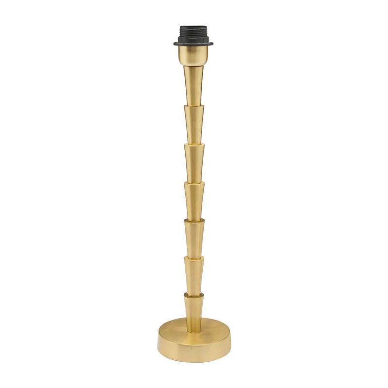 B-Ware PR Home Lampenfuß für Tischleuche Chloe 48cm Gold Leuchte Lampe 1 Stück
