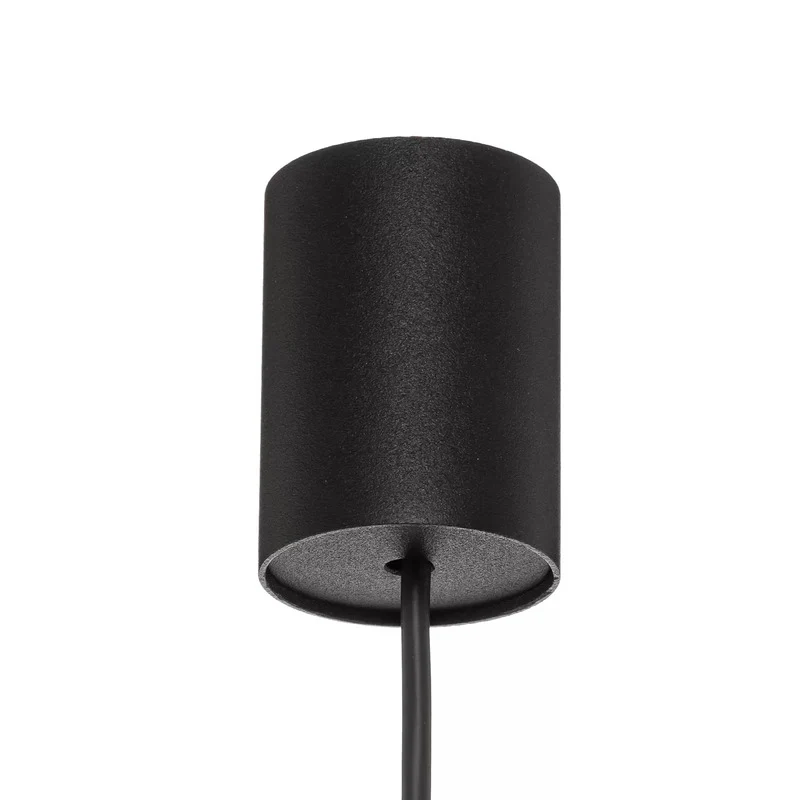 B-Ware Hängelampe Laser einflammig schwarz Schirm 75 cm Deckenlampe Deckenleuchte Lampe