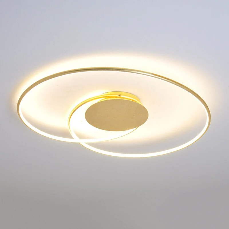B-Ware Lindby Deckenleuchte Deckenlampe LED Joline gold Metall Kunststoff Wohnraum Bele