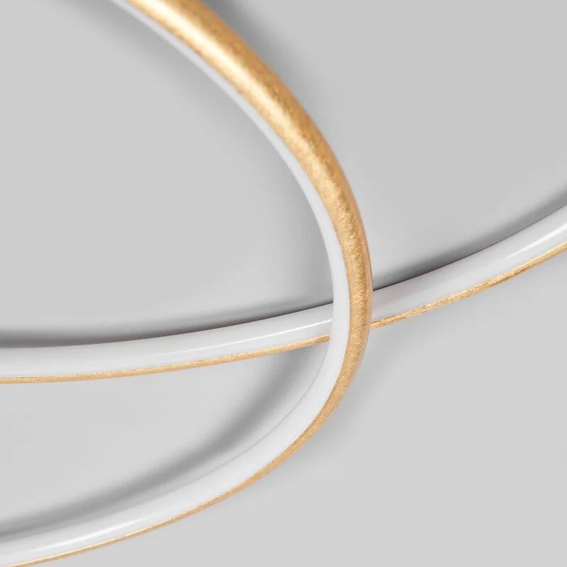 B-Ware Lindby Deckenleuchte Deckenlampe LED Joline gold Metall Kunststoff Wohnraum Bele