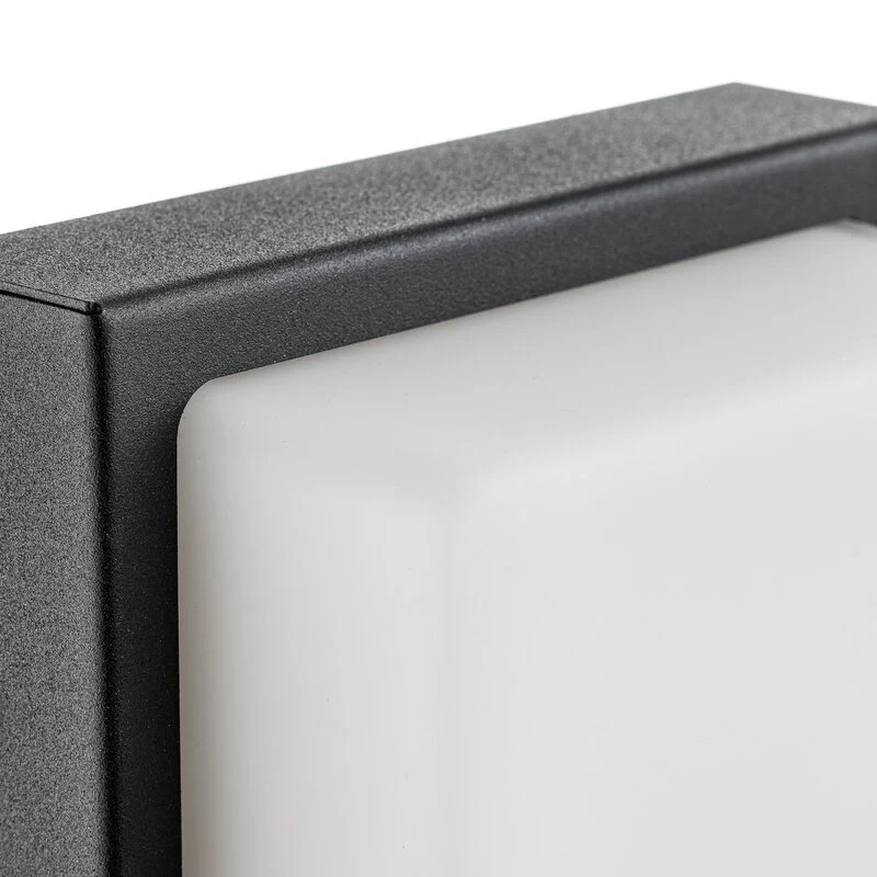 B-Ware LCD AußenWandleuchte Gartenleuchte Sensorleuchte Terrassenlampe Außenleuchte E27
