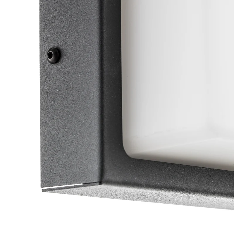 B-Ware LCD AußenWandleuchte Gartenleuchte Sensorleuchte Terrassenlampe Außenleuchte E27