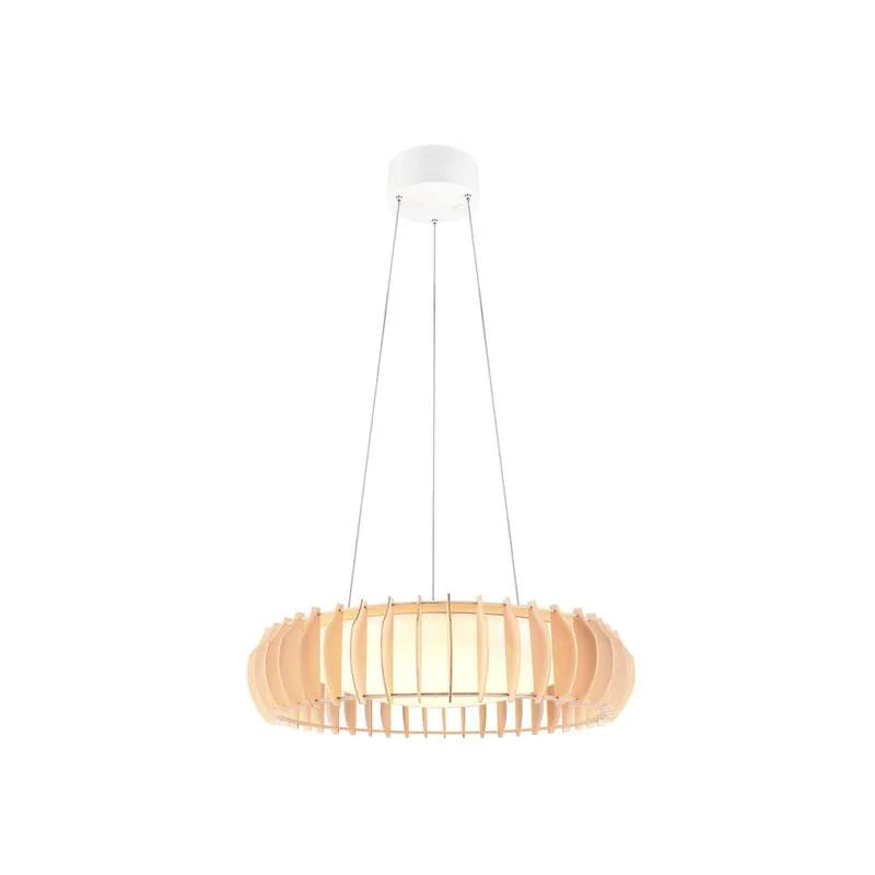 B-Ware Monte Pendelleuchte Hängelampe LED Lampe Holz hell CCT weiß Esszimmer Licht