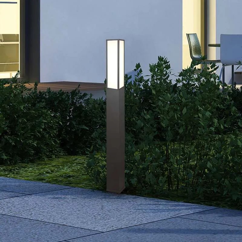 B-Ware Trio Lighting Wegeleuchte Außenleuchte LED Fuerte anthrazit Aluminium IP54