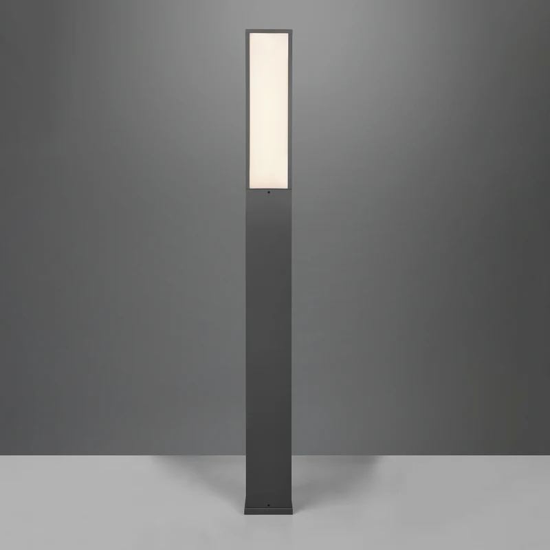 B-Ware Trio Lighting Wegeleuchte Außenleuchte LED Fuerte anthrazit Aluminium IP54