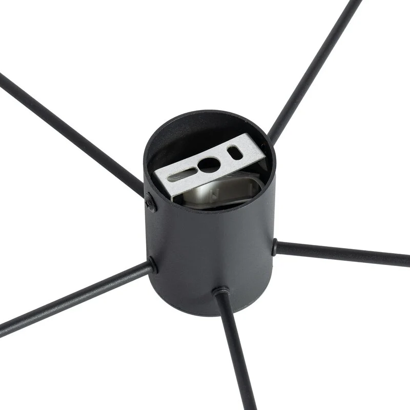 B-Ware Lindby Deckenleuchte Valisa schwarz 5-flammig Deckenlampe Lampe Leuchte Spot