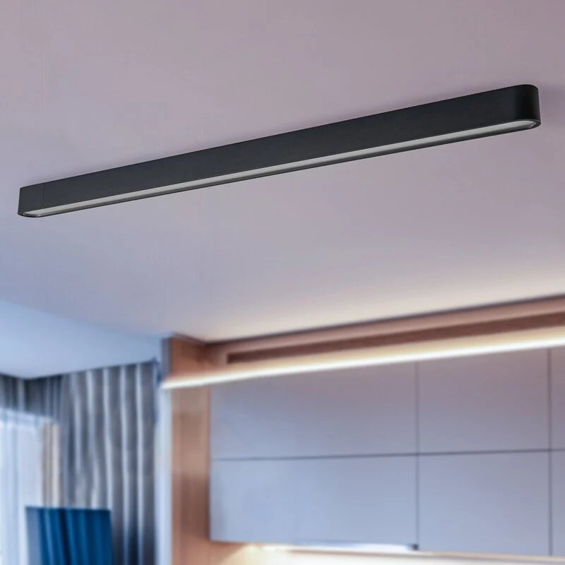 B-Ware Nowodvorski Lighting Deckenleuchte Lampe Soft graphit Aluminium G13 Kunstst985