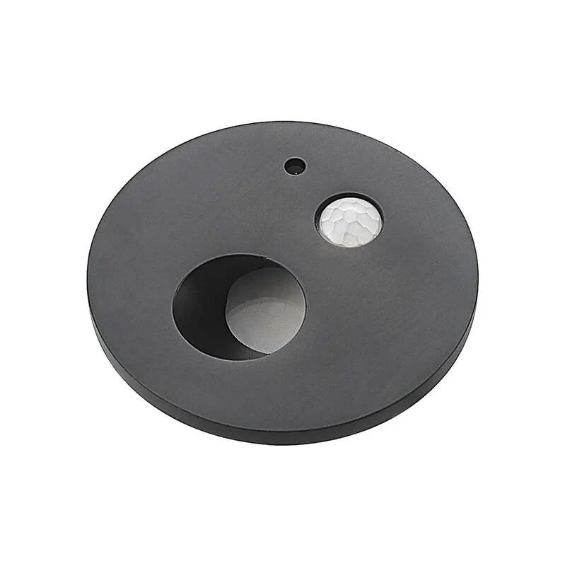 B-Ware Arcchio Neru LED-Einbaulampe schwarz 7,5 cm Sensor warmweiß 2,3 W IP20