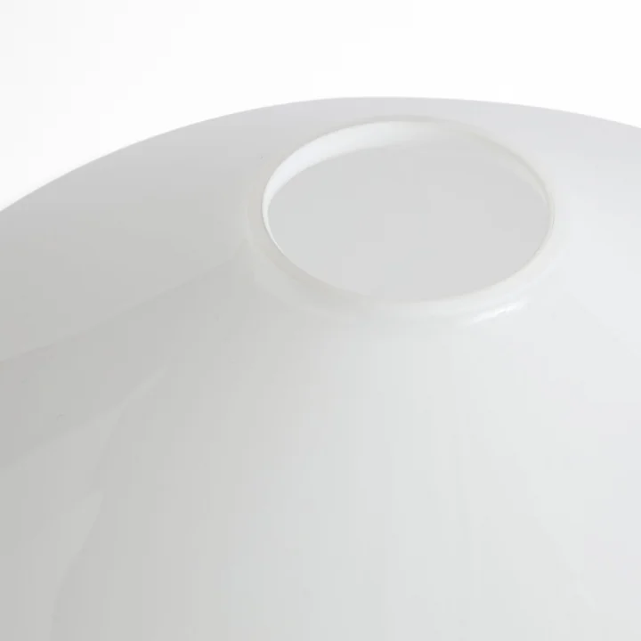 B-Ware Hay Ersatzschirm Lampenschirm Buoy Pendelleuchte Glas Opalweiß Opalglas 21cm