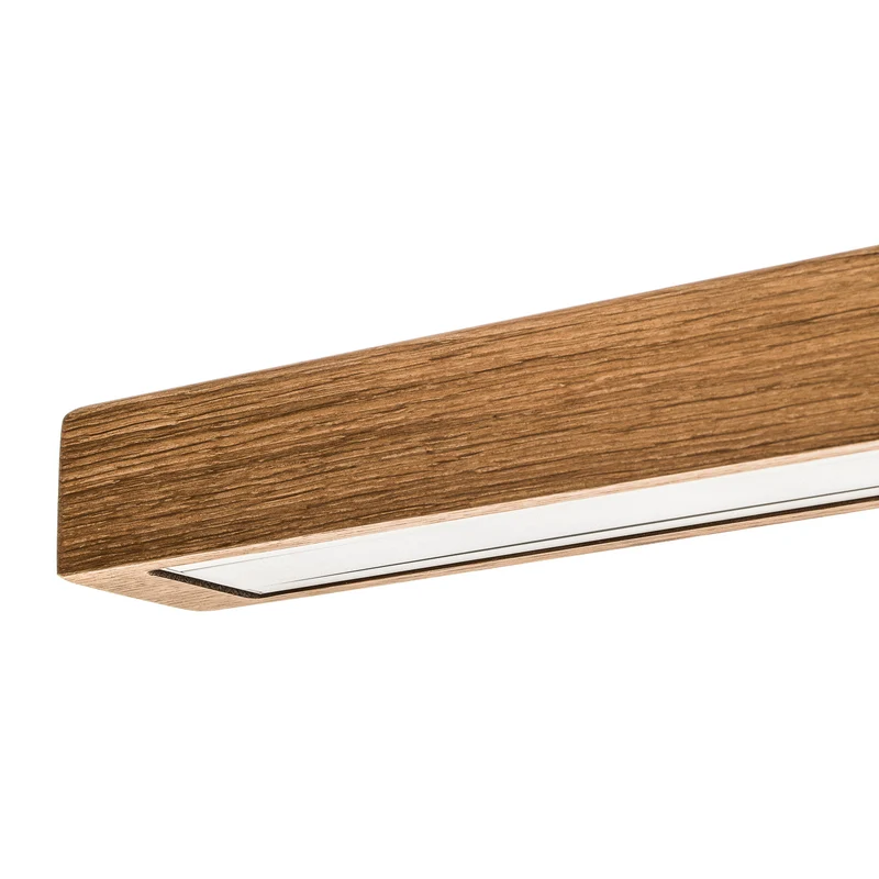 B-Ware HerzBlut Hängelampe Leonora LED Hängeleuchte Pendellampe dimmbar natur 160cm