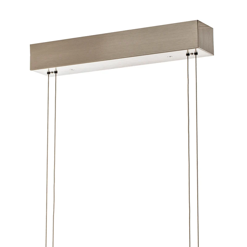 B-Ware HerzBlut Hängelampe Leonora LED Hängeleuchte Pendellampe dimmbar natur 160cm