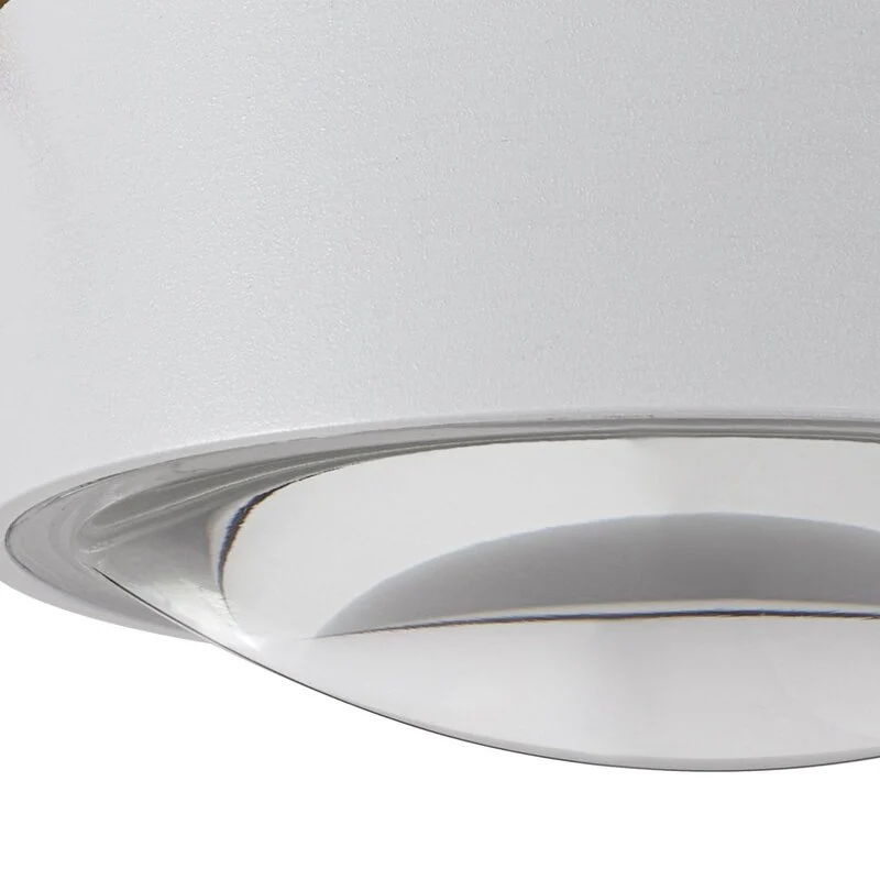 B-Ware Lindby LED-Downlight Siaka weiß IP65 800 lm 2700 K 10,5 cm Ø 5 cm