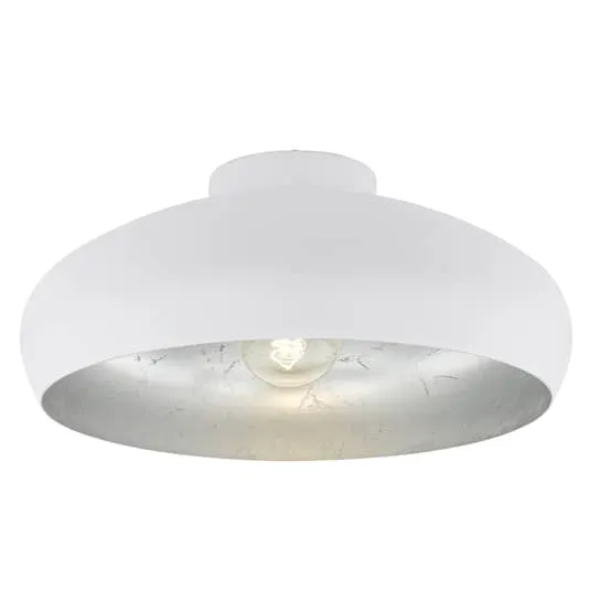 B-Ware EGLO Deckenlampe Deckenleuchte Lampe 40 cm Mogano LED E27 Leuchte Metall weiß