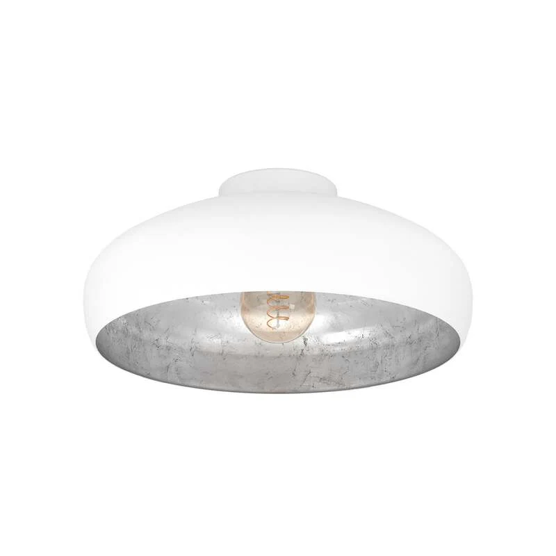B-Ware EGLO Deckenlampe Deckenleuchte Lampe 40 cm Mogano LED E27 Leuchte Metall weiß